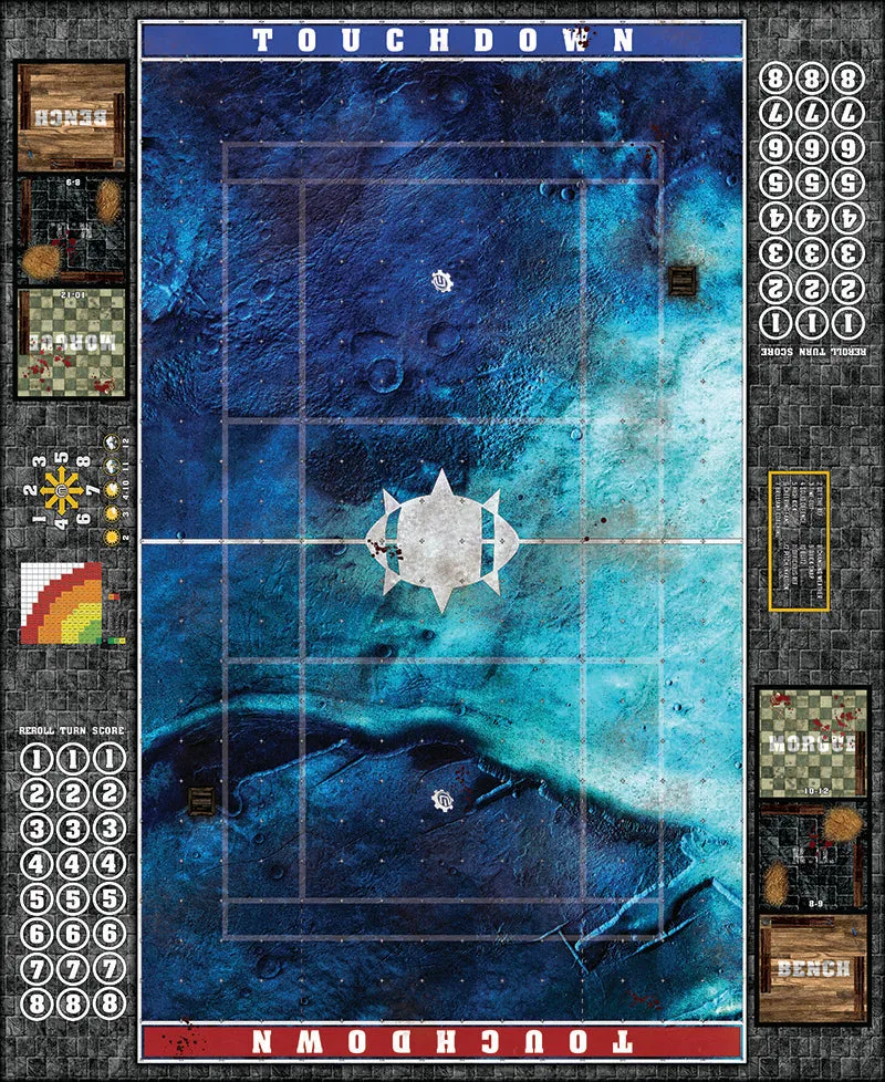 Mats by Mars: Rimecrust Fantasy Football Play Mat / Pitch