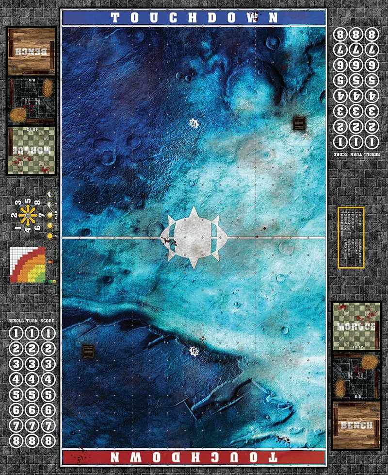 Mats by Mars: Rimecrust Fantasy Football Play Mat / Pitch