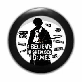 MC SID RAZZ Plastic TV Series Table Clock of Believe in Sherlock for Home Decor Best Gift for Sherlock Fans