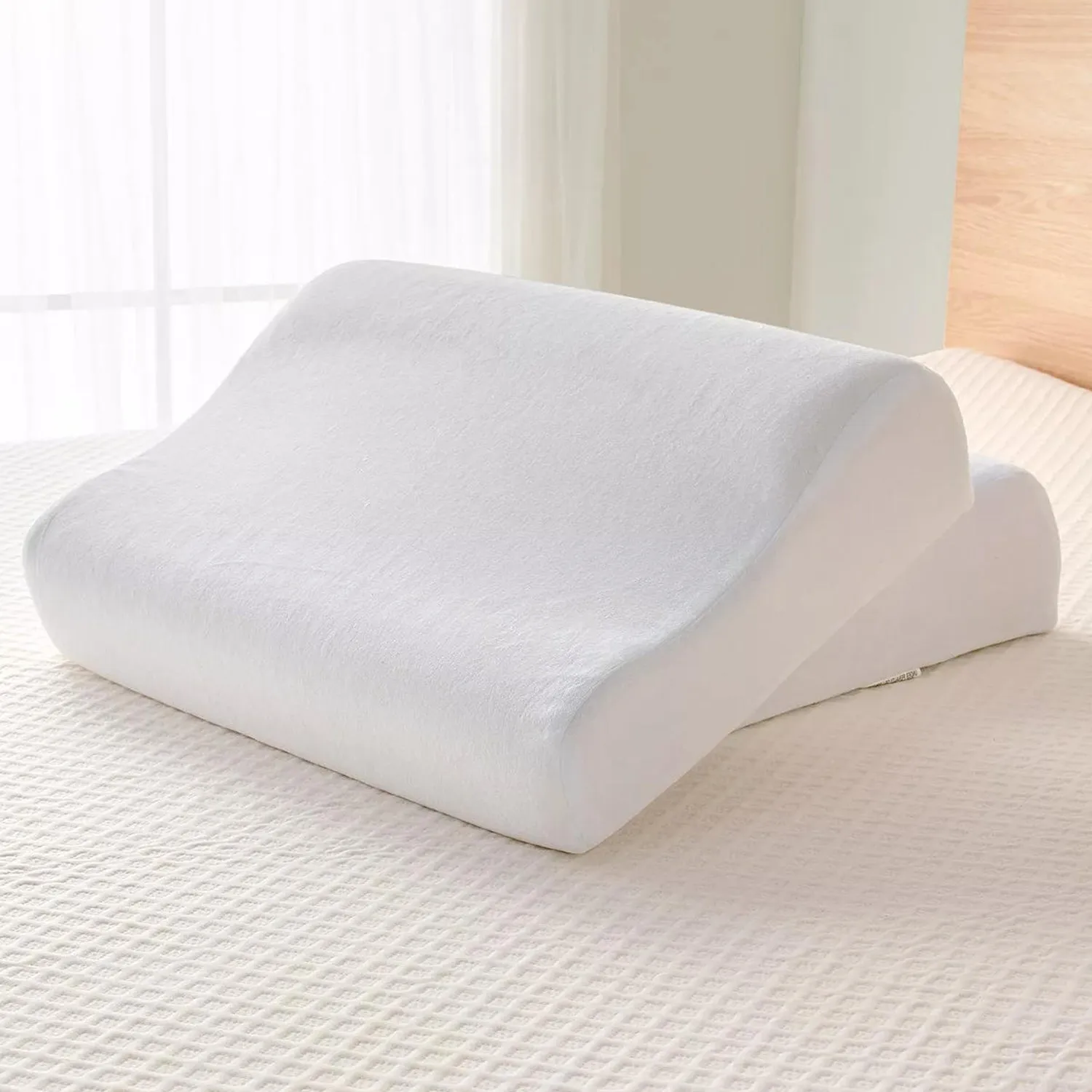 Memory Foam Pillow 40x60 (12x9) High Quality Knitted Anti Snore Contour Cervical Neck Support