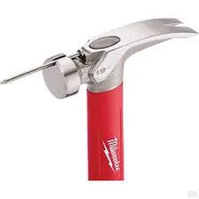 Milwaukee 19oz Smooth Face Poly/Fiberglass Handle Hammer 48-22-9316