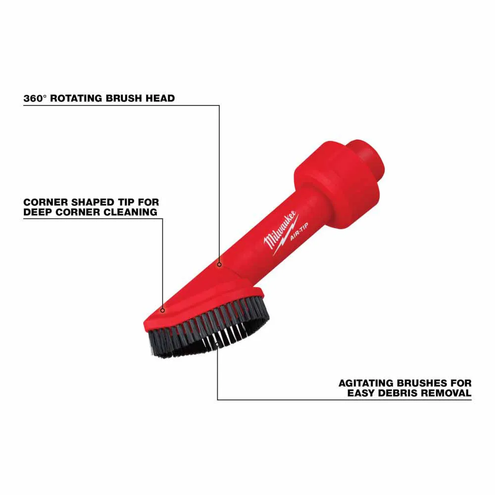 Milwaukee 49-90-2021 AIR-TIP Rotating Corner Brush Tool