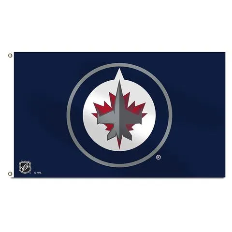 Mustang NHL Winnipeg Jets 3 X 5 Primary Banner Flag