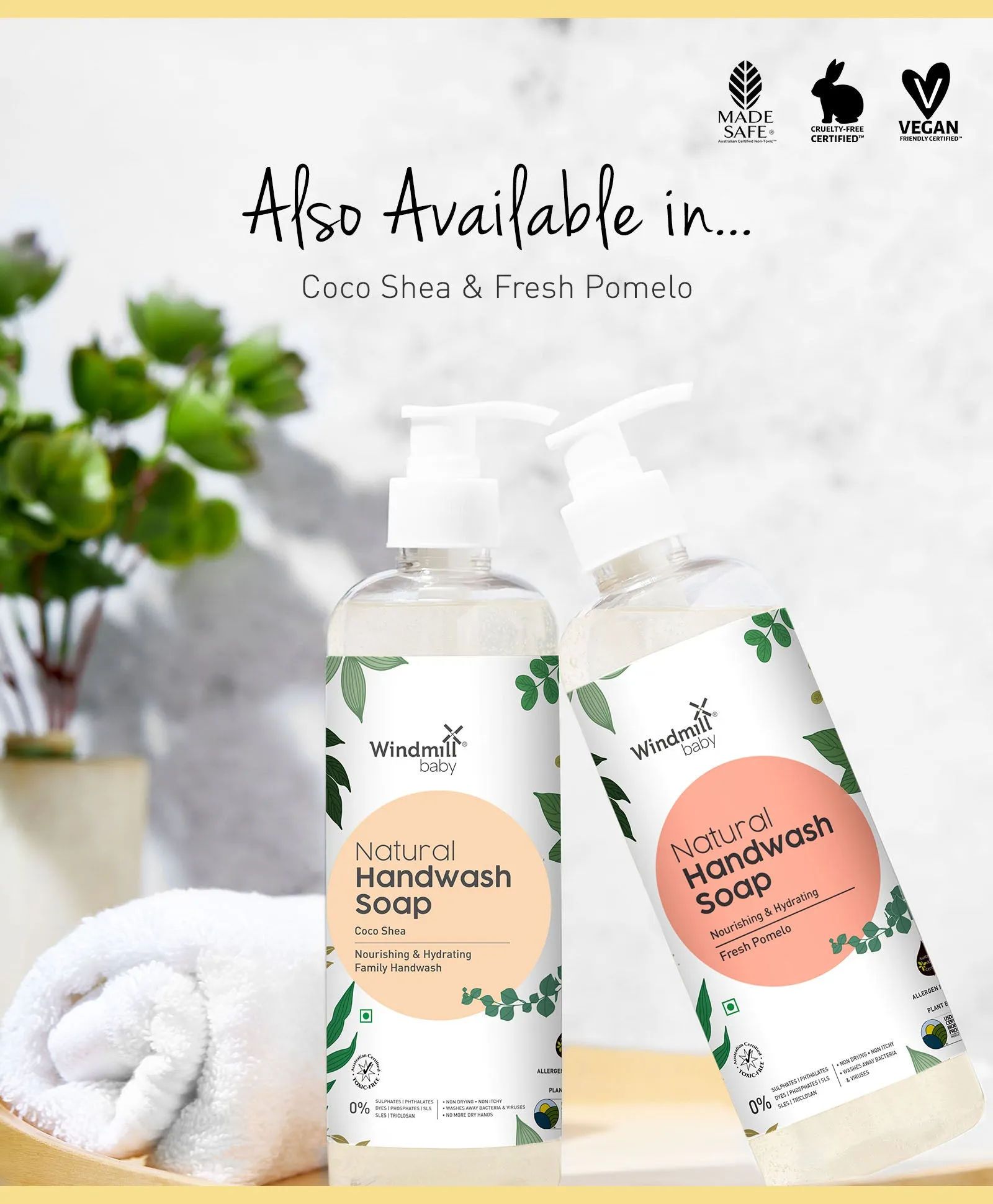 Natural Handwash Liquid Soap Fragrance Free