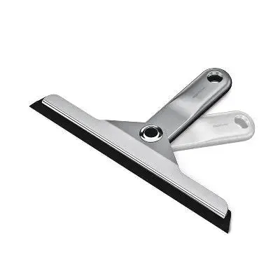 New - simplehuman Foldaway Squeegee Silver