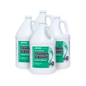 Nilodor® Encapsulating Shampoo & Bonnet Carpet Cleaner (1 Gallon Bottles) - Case of 4