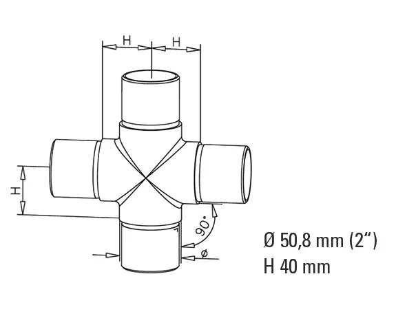 Non-Tarnish Flush Cross