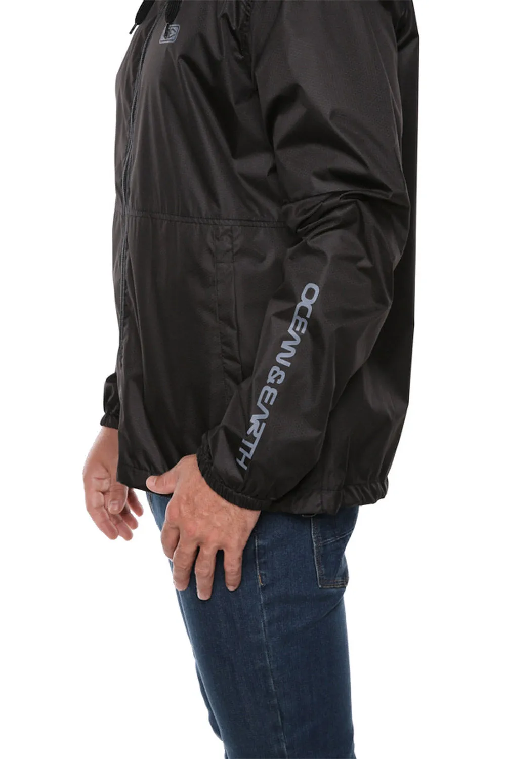 Ocean & Earth Mens Elements Wind/Shower Jacket