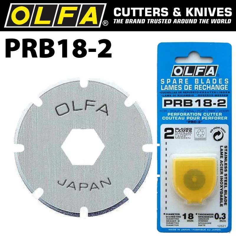 OLFA OLFA BLADES PERFORATION PRB18-2 18MM BLA PRB182