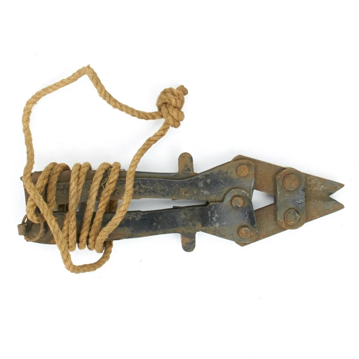 Original British WWII Heavy Duty Folding Wire Cutters