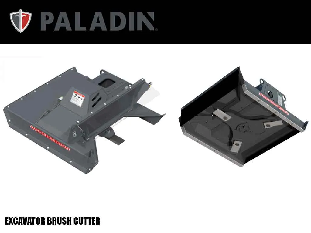 PALADIN mini excavator brush cutter