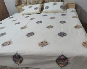 PEEPAL MOTIFS BED SHEET