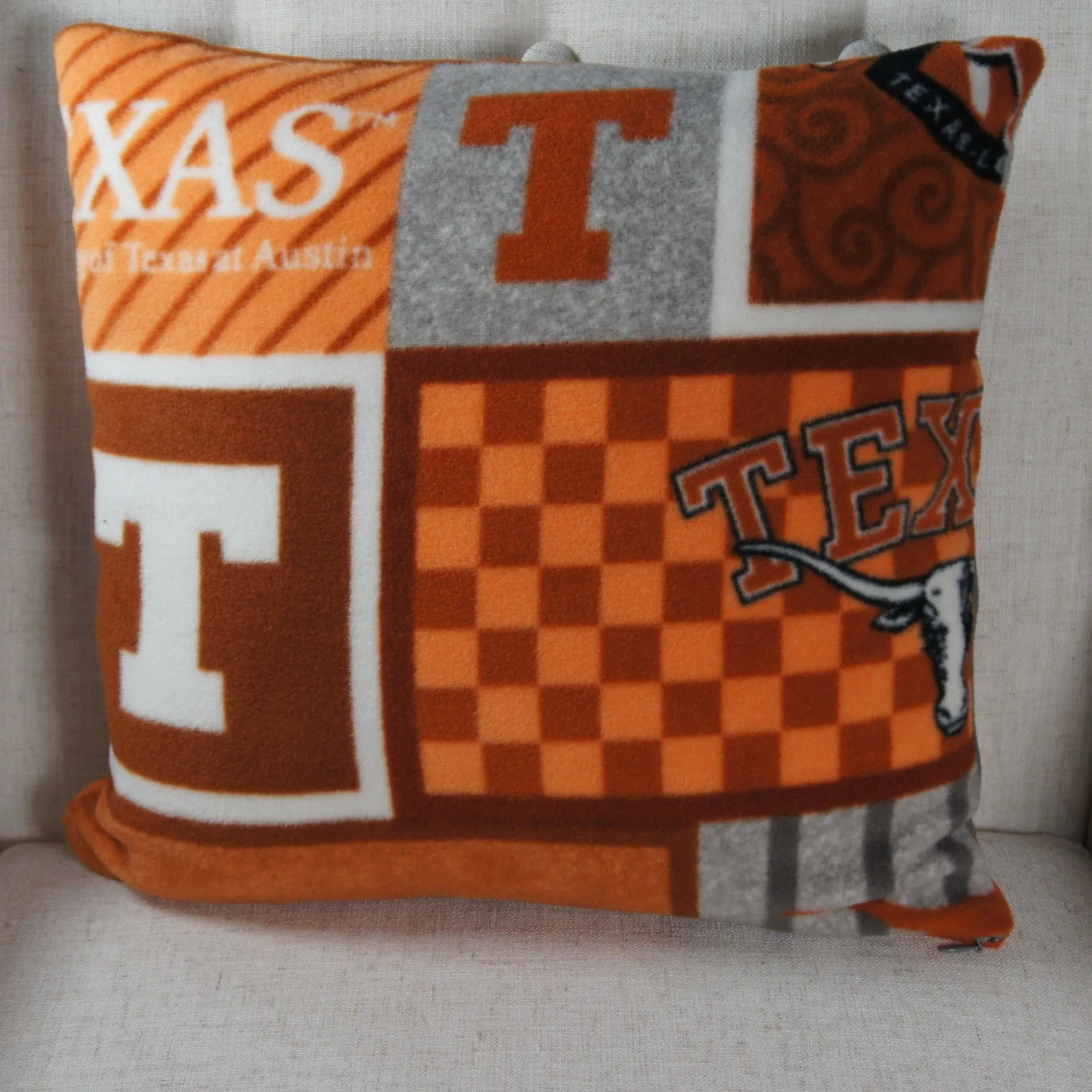 Pillows - College - NCAA - University of Texas-UT - Longhorns -16 inch