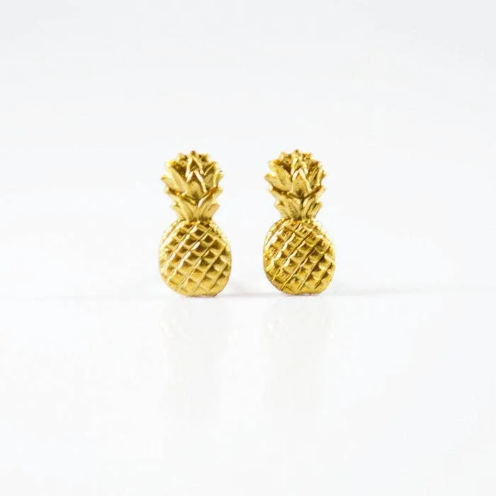 Pineapple Stud Earrings