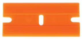 PLASTIC RAZOR BLADE - DOUBLE EDGE