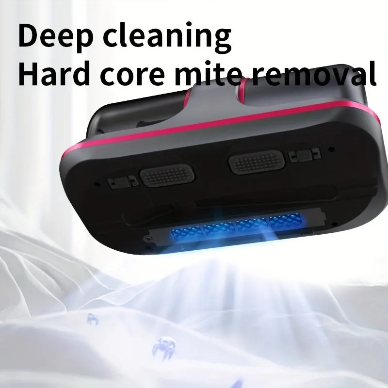 Powerful Rechargeable Mite Vacuum for Beds Sofas and Carpets