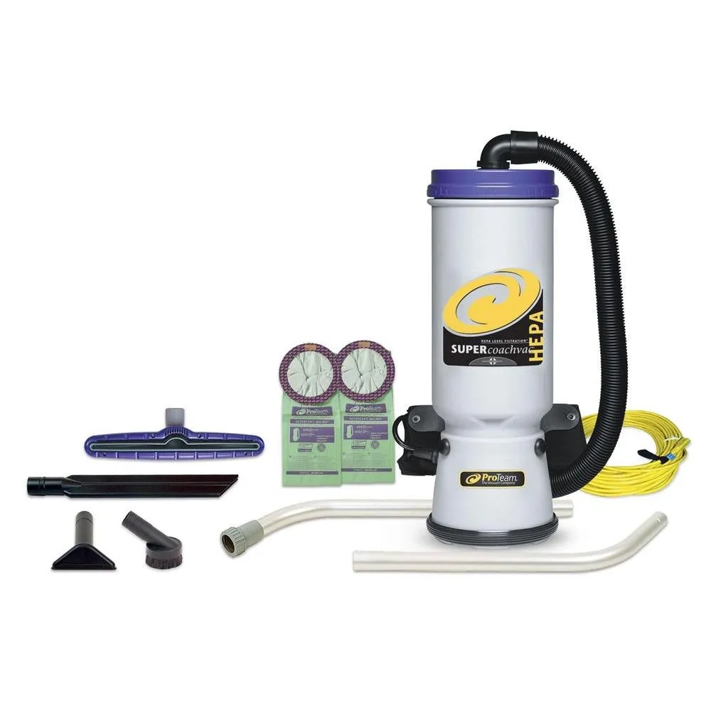 ProTeam® Super CoachVac 10 Qt. Backpack Vacuum