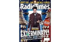 RADIO TIMES DOCTOR WHO CHRISTMAS EXCLUSIVE MAGAZINE 7 DECEMBER 2013 - MATT SMITH