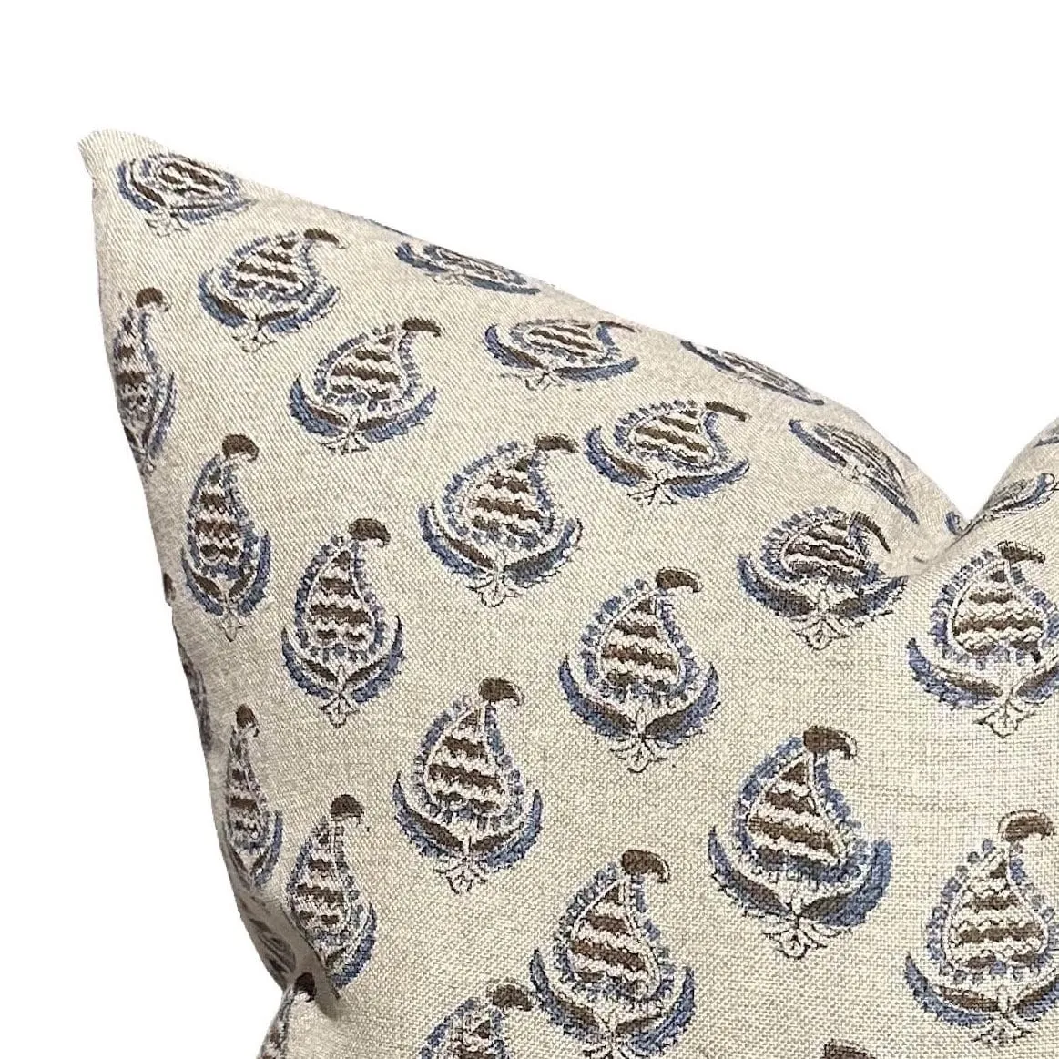 READY TO SHIP Designer "Canby" Block Print Pillow Cover