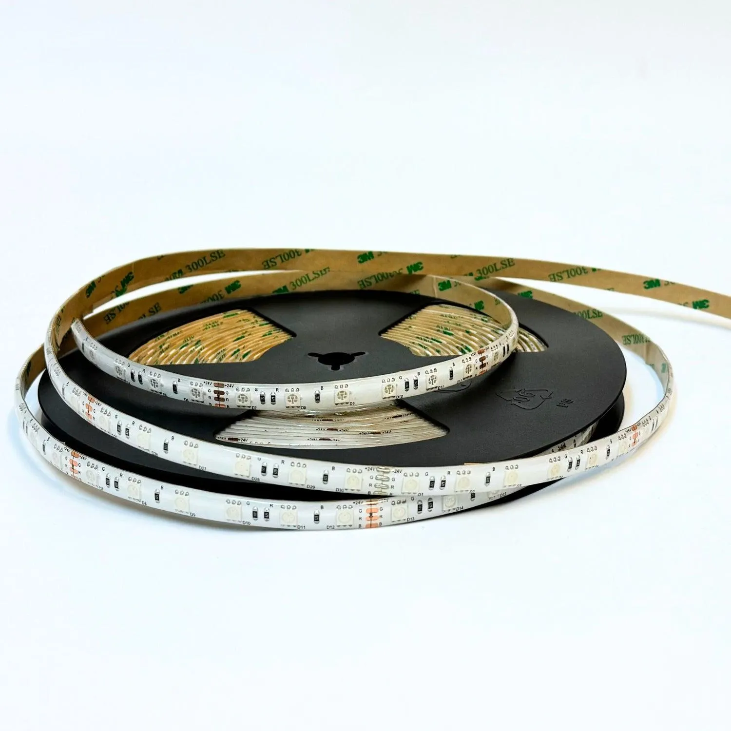 RGB LED Strip DC 24V 10m One Length 5050 IP65 Waterproof 60LED/m