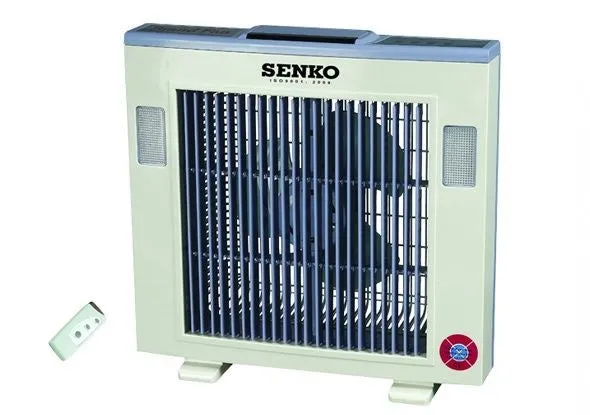 Senko 14-Inch Electric Charge Table Fan Legendary Design Built-In Flashlight