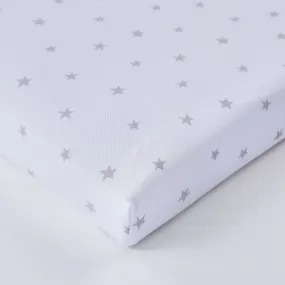 Star Printed Crib Sheet