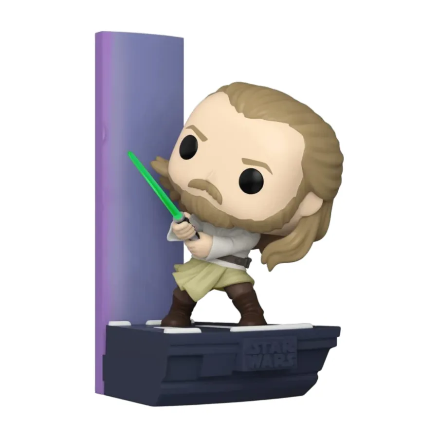 Star Wars - Duel of the Fates: Qui-Gon Jin US Exclusive Pop! Deluxe [RS]