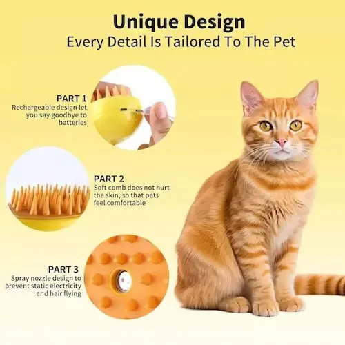 Steam Pet Brush