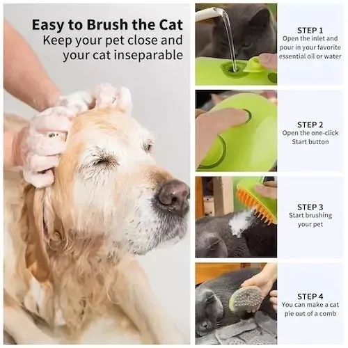 Steam Pet Brush