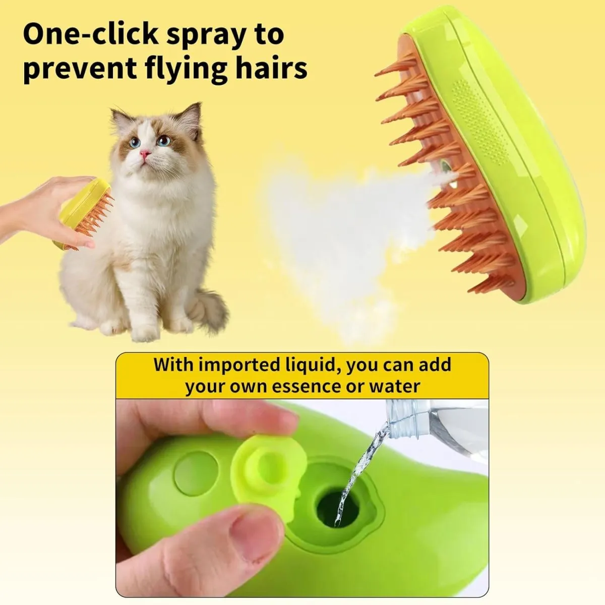 Steam Pet Brush