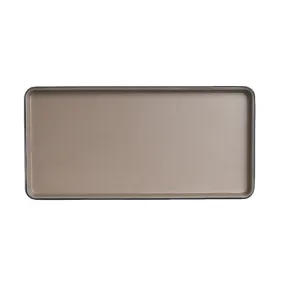 Steelite Baja Sandstone Rectangle Trays 254mm (Pack of 24) - VV4115