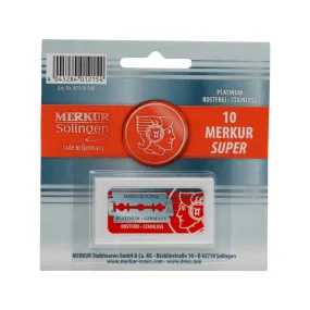 Super Platinum Double Edge Safety Razor Blades