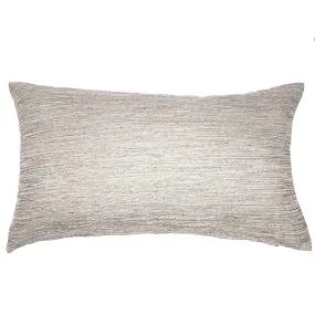 Taupe Bohemian Lumbar Pillow Cover 15x26