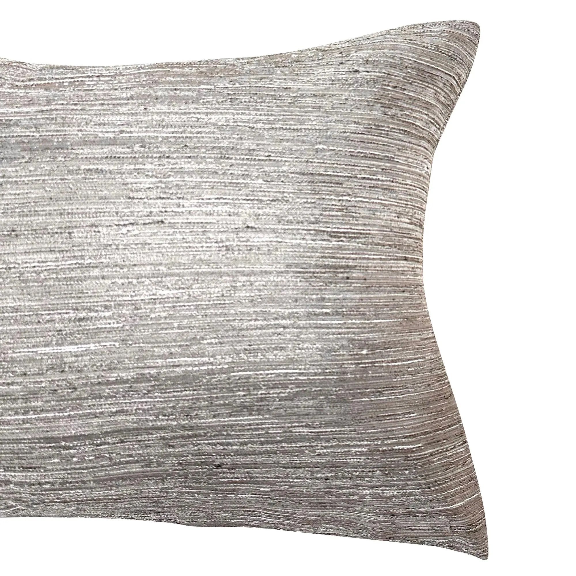 Taupe Bohemian Lumbar Pillow Cover 15x26