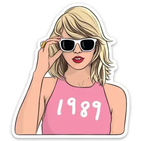 Taylor 1989 Vinyl Sticker by The Found