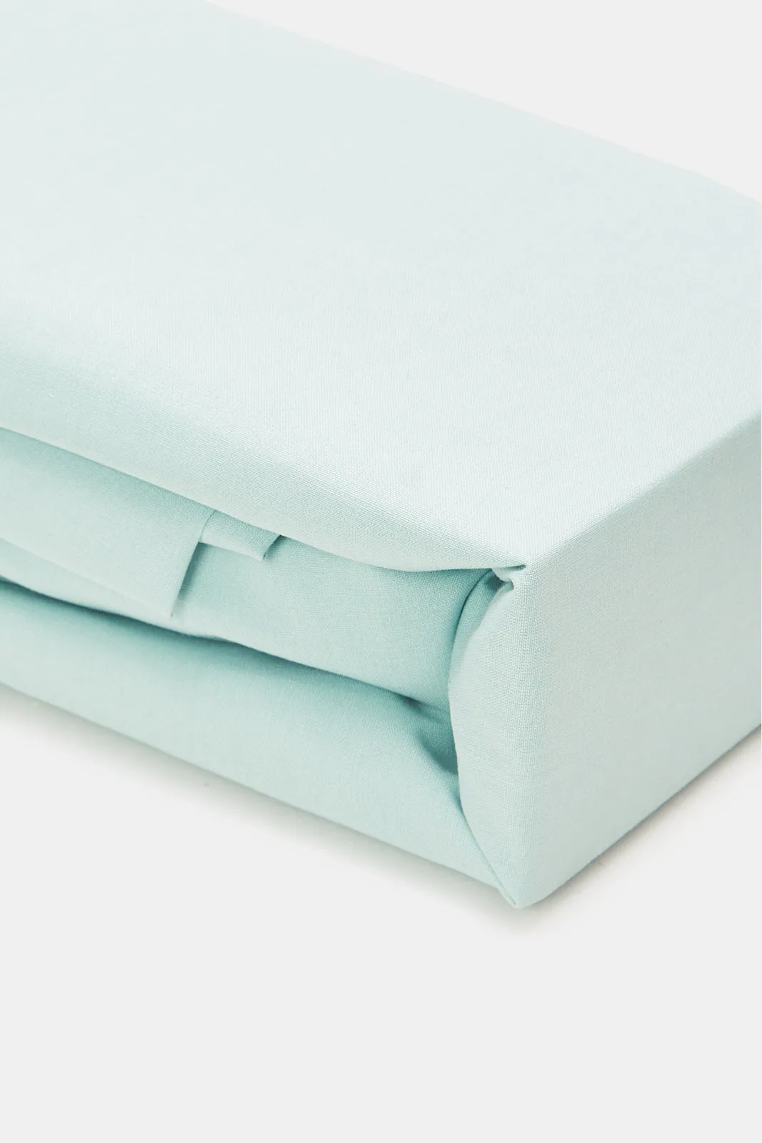 Teal Solid Fitted Sheet (Double Size)