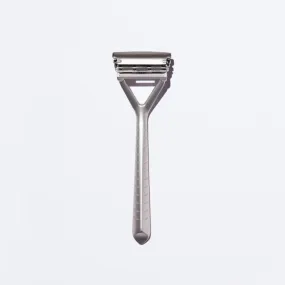 The Leaf Pivoting Head Razor - Silver - Leaf