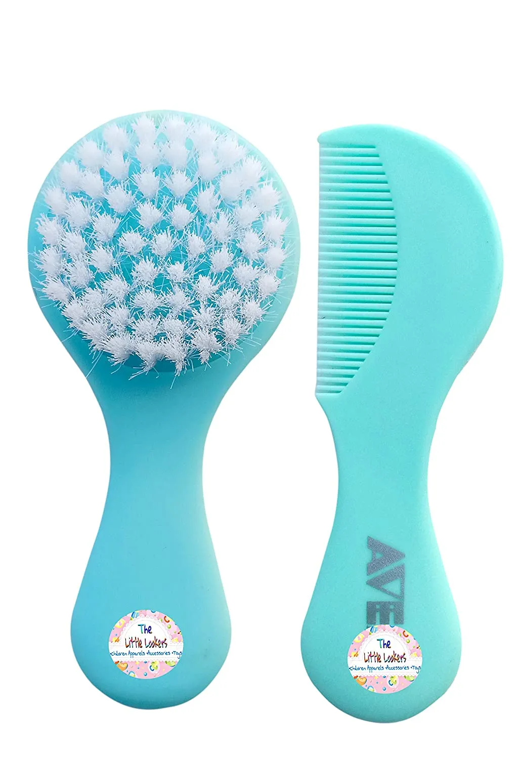 THE LITTLE LOOKERS Grooming Comb & Brush Set for Babies/Infants/Toddlers/Newborns