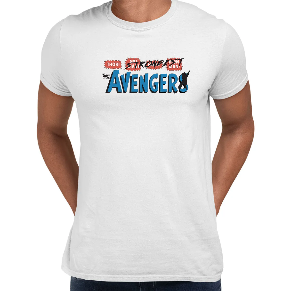 Thor strongest avenger t-shirt old school nostalgia comic book fan tee