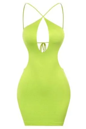 Tinker Bell Mini Criss Cross Front Dress