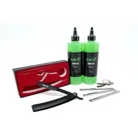 TOMB45 TRIPLE CARTRIDGE RAZOR & 2 SHAVE GELS