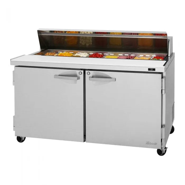 Turbo air PST-60-N, 2 Solid Doors Sandwich/Salad Unit