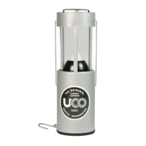 UCO Original Camping Lantern Silver - Single Candle