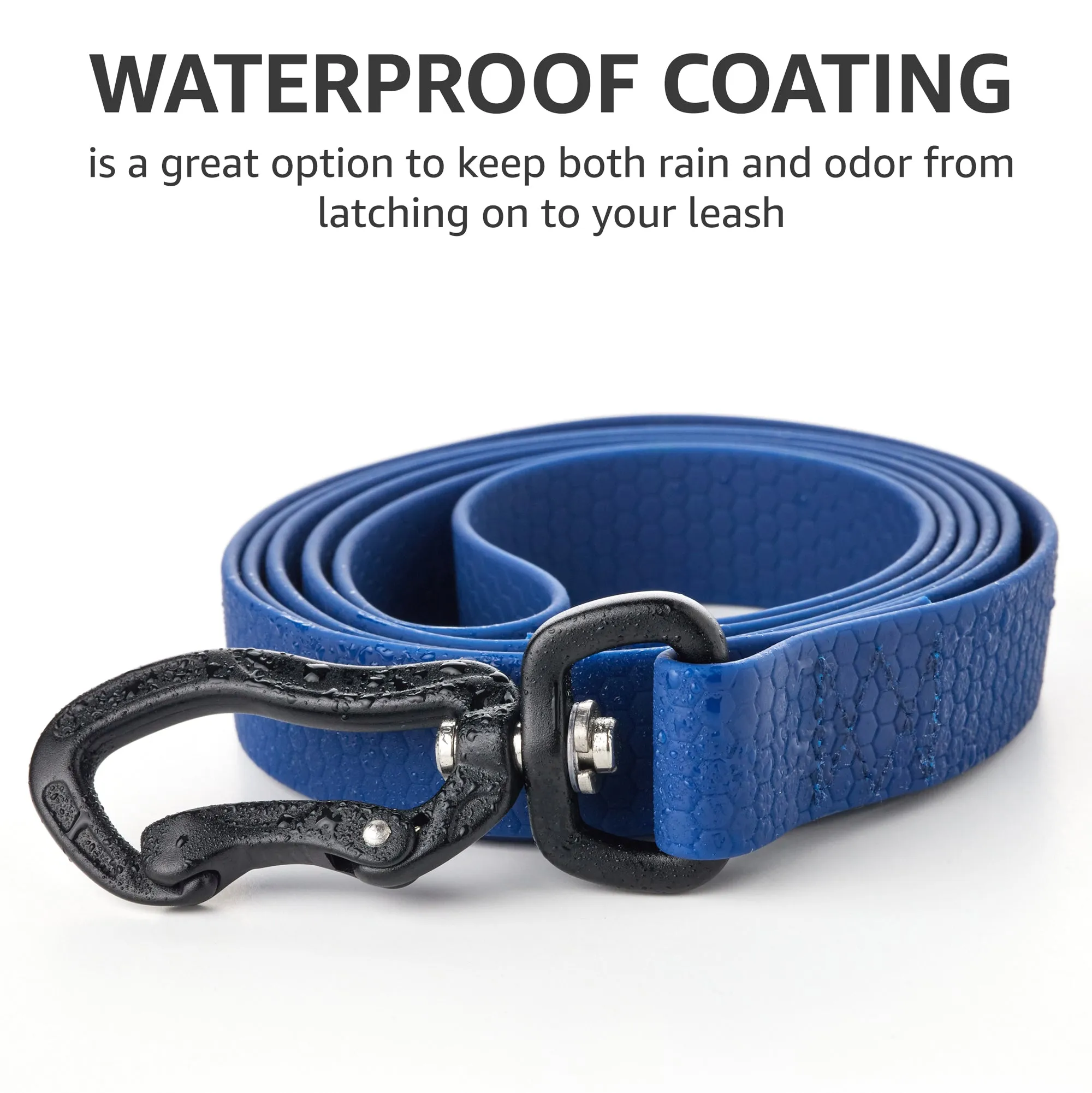 Ultralight 4 foot dog leash , Heavy Duty & Waterproof