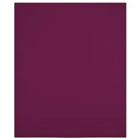 vidaXL Jersey Fitted Sheet Bordeaux 140x200 cm Cotton