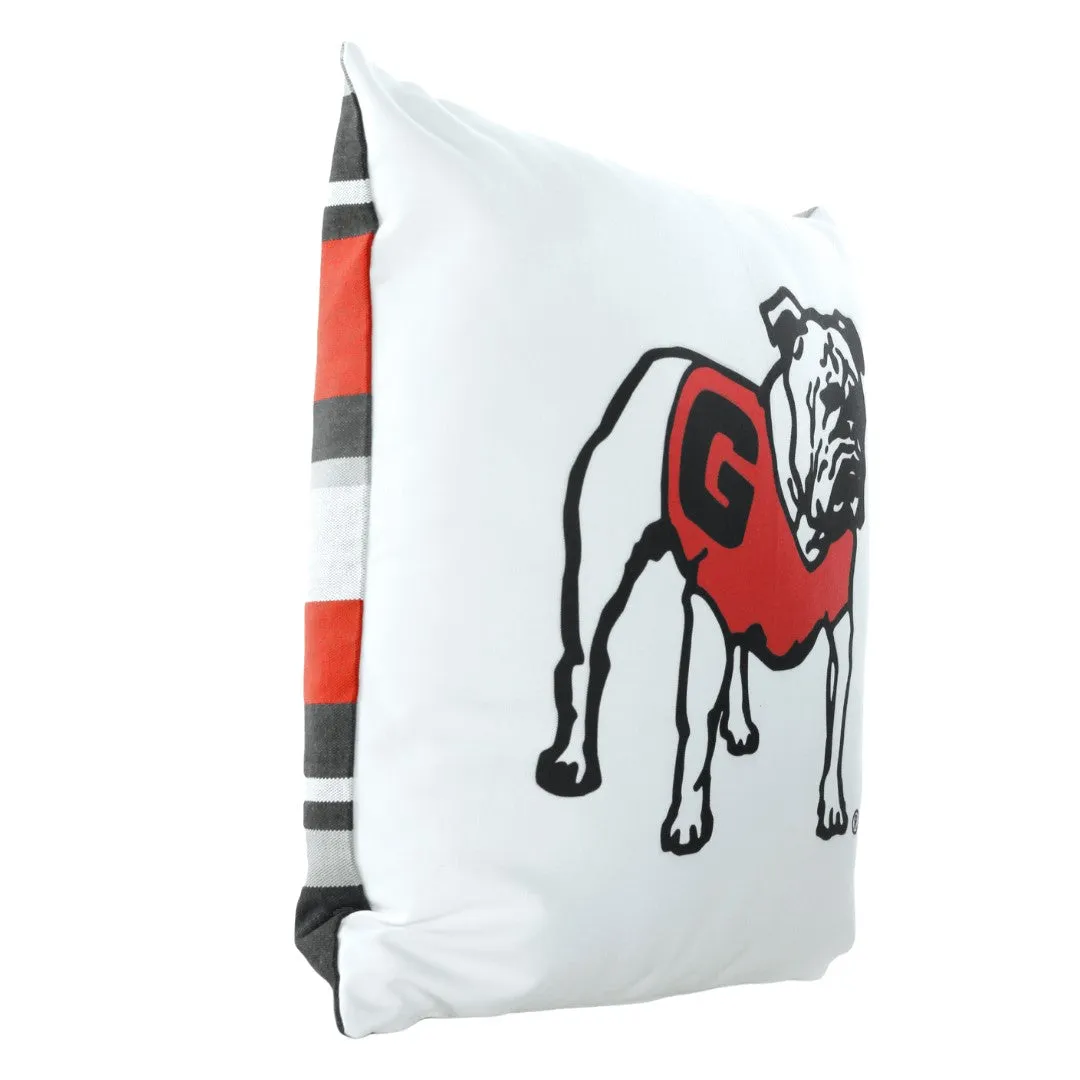 Vintage UGA Bulldogs Pillow Cover | BULLDOG