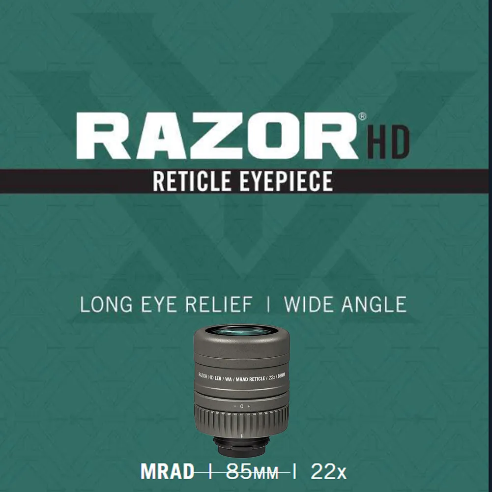 Vortex Optics Razor HD Reticle Eyepiece Ranging (MRAD) Reticle (RS-85REM)