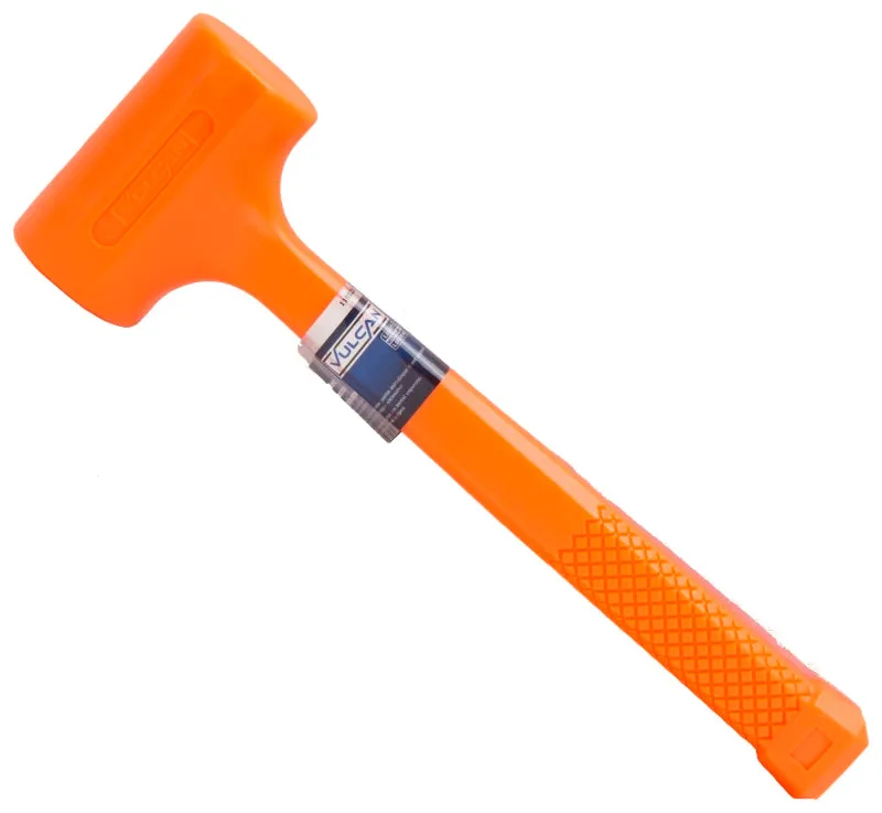 Vulcan HB-DBM01 Hammer, 2 lb Head, Dead Blow, Dead Blow Head, PVC Head, 13-1/8 in OAL :EA: QUANTITY: 1