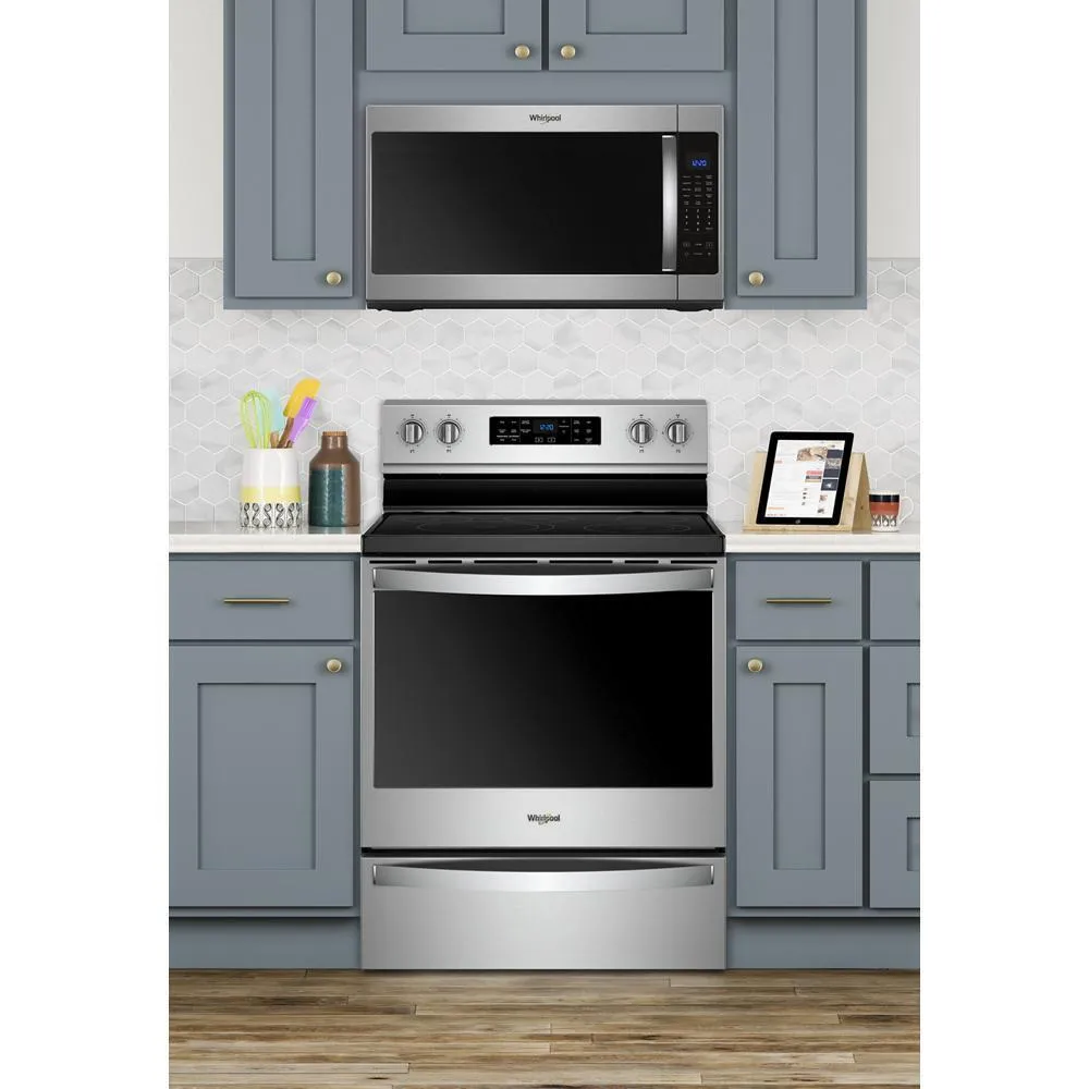 Whirlpool 6.4 cu. ft. Freestanding Electric Range with Frozen Bake™ Technology