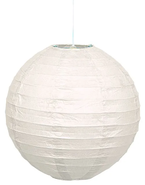 White Lantern - 10" - Each